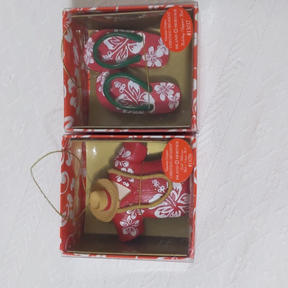 Island Heritage Hawaiian Ornaments Set - Picture 2 of 7